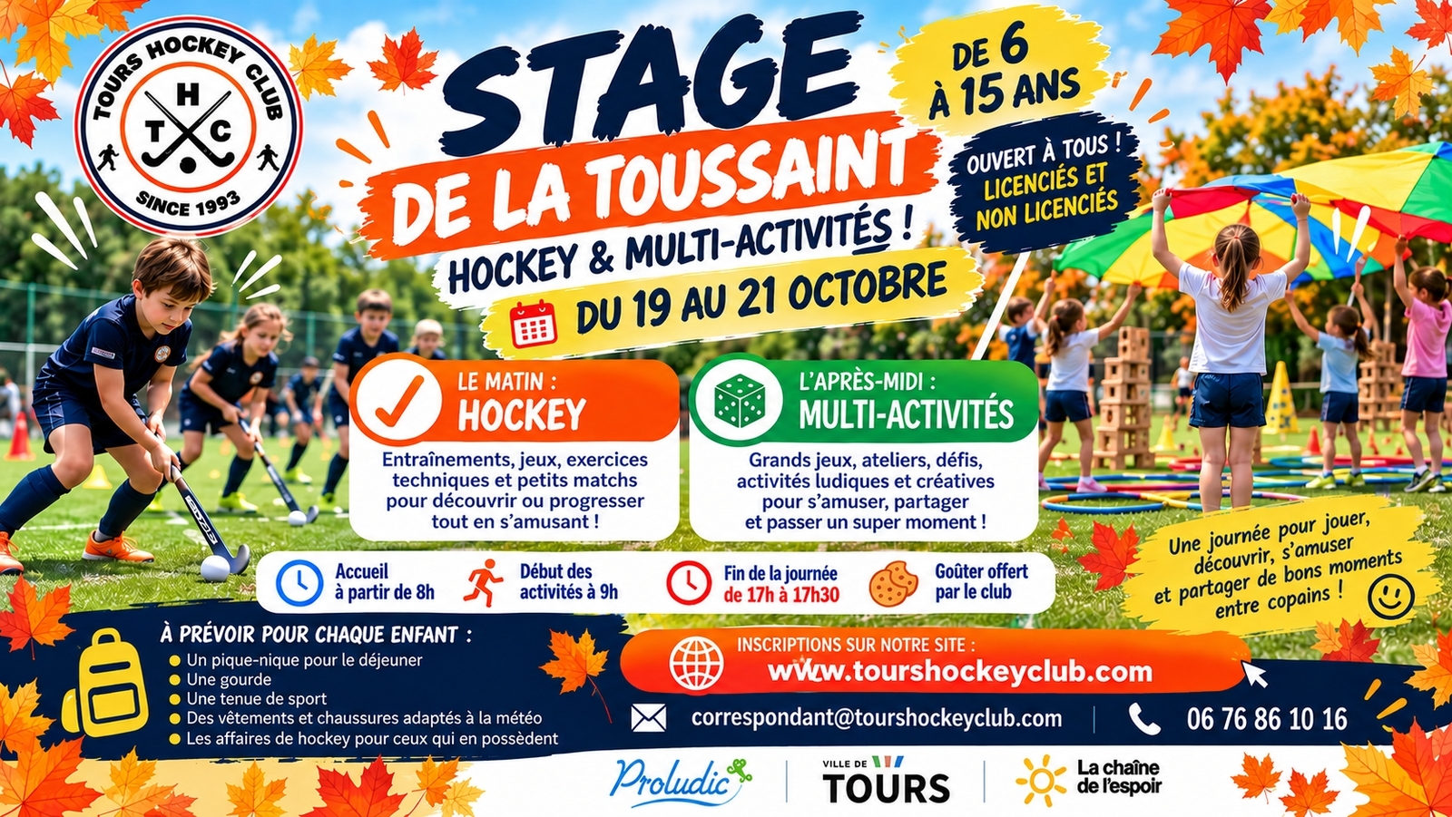 Stage Hockey / multi activités