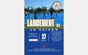  LANCEMENT DE LA SAISON