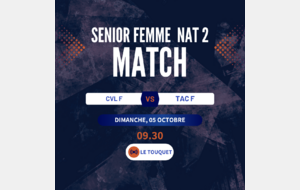 Match Senior femmes Nationale 2